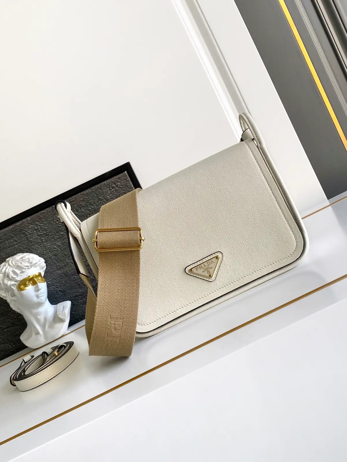 Prada Crossbody Bag with Dual Shoulder Straps image 1