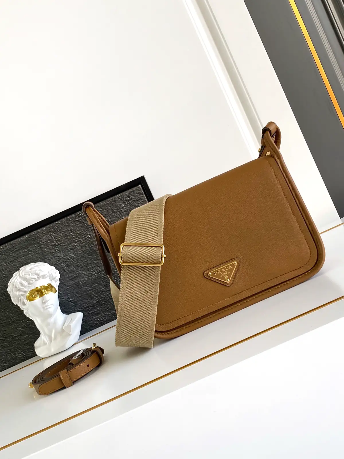 Prada Crossbody Bag with Dual Shoulder Straps image 1