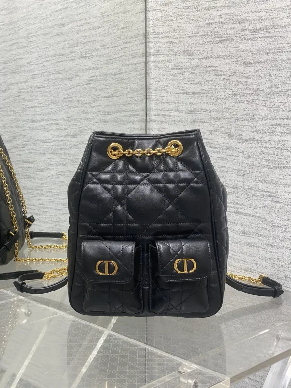 Dior Quilted Leather Backpack image 1