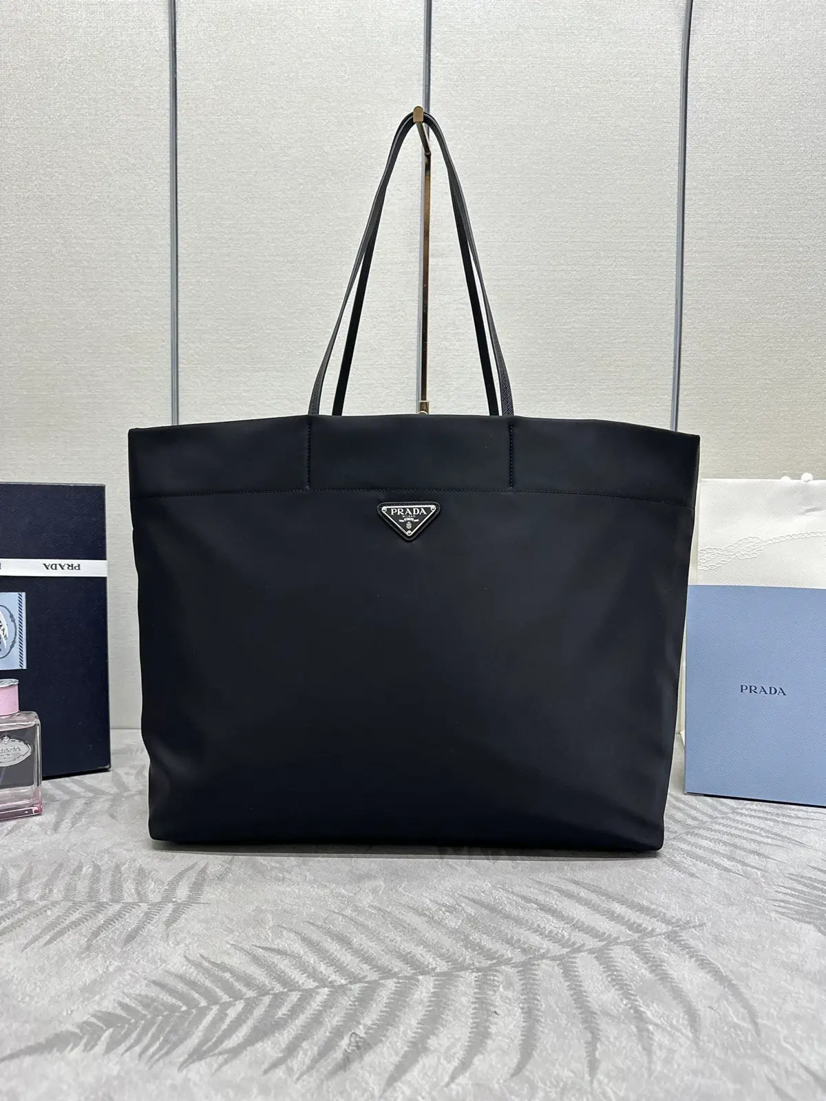 Prada Medium Nylon Tote Bag image 1