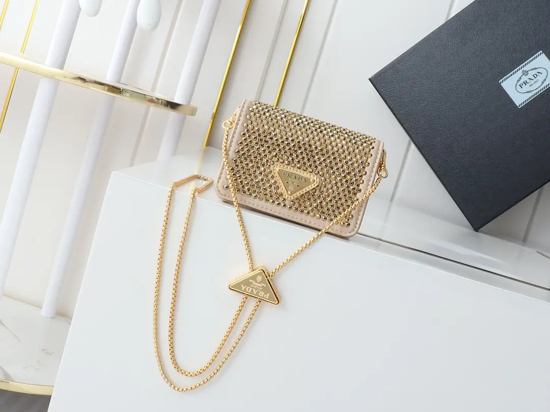 Prada Mini Crystal Crossbody Bag image 1