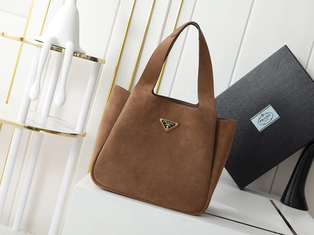 Prada Suede Bucket Bag image 1