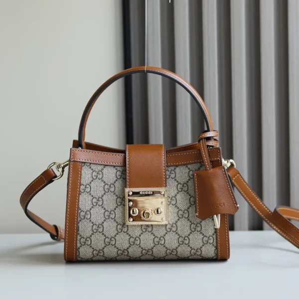 Gucci Padlock Monogram Top Handle Bag image 1