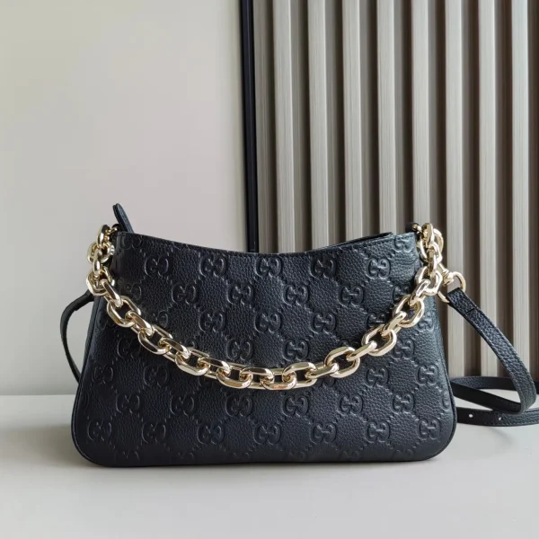 Gucci GG Emblem Small Shoulder Bag image 1