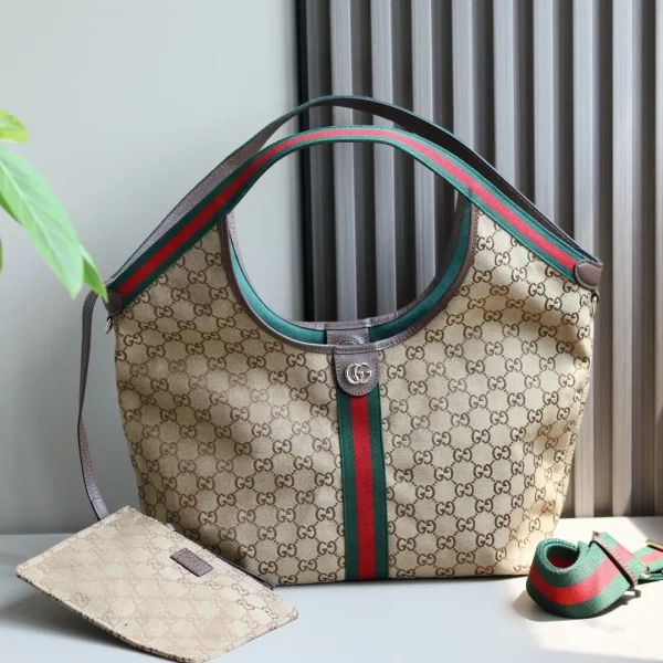 Gucci Monogram Hobo Shoulder Bag image 1