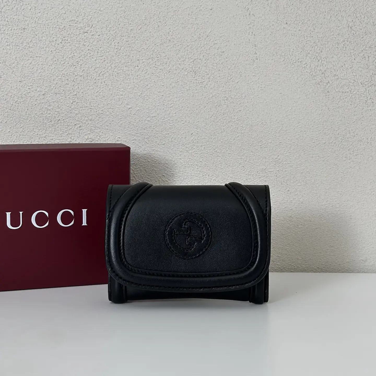 Gucci Black Leather Wallet image 1