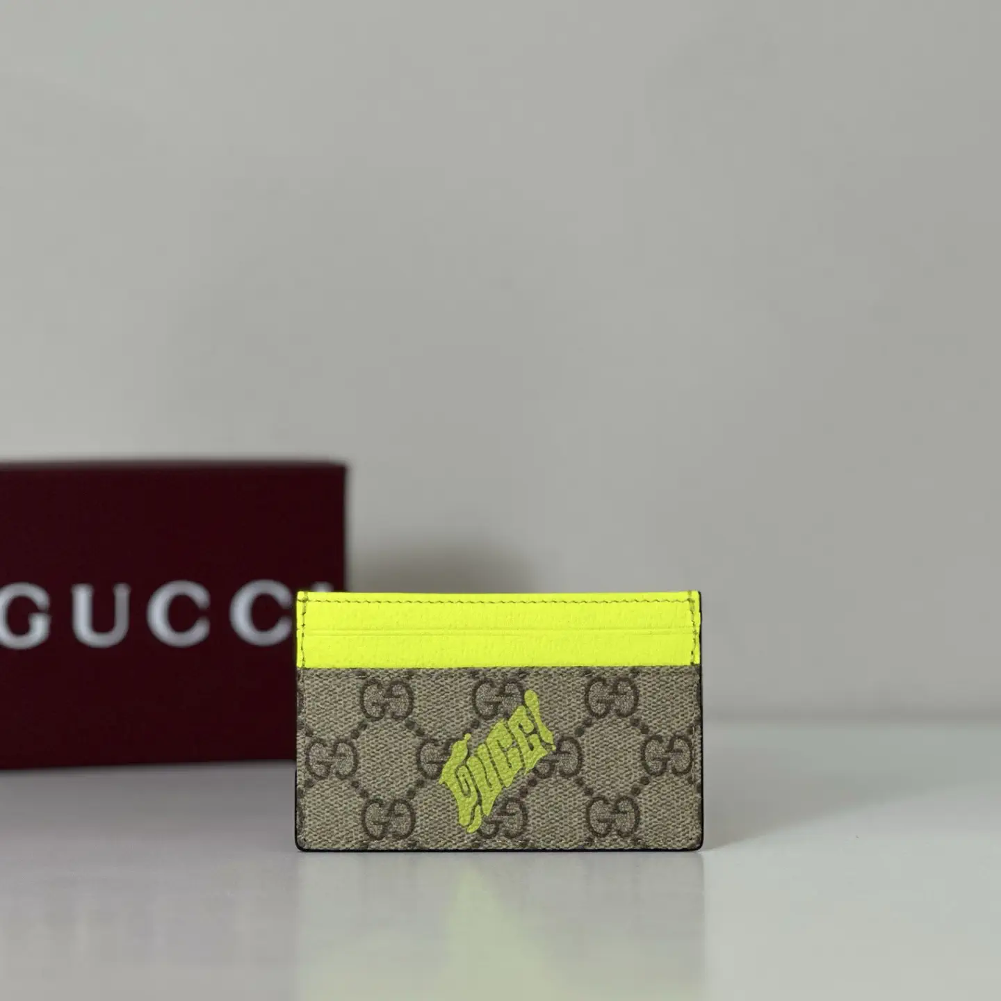 Gucci Monogram Card Holder image 1