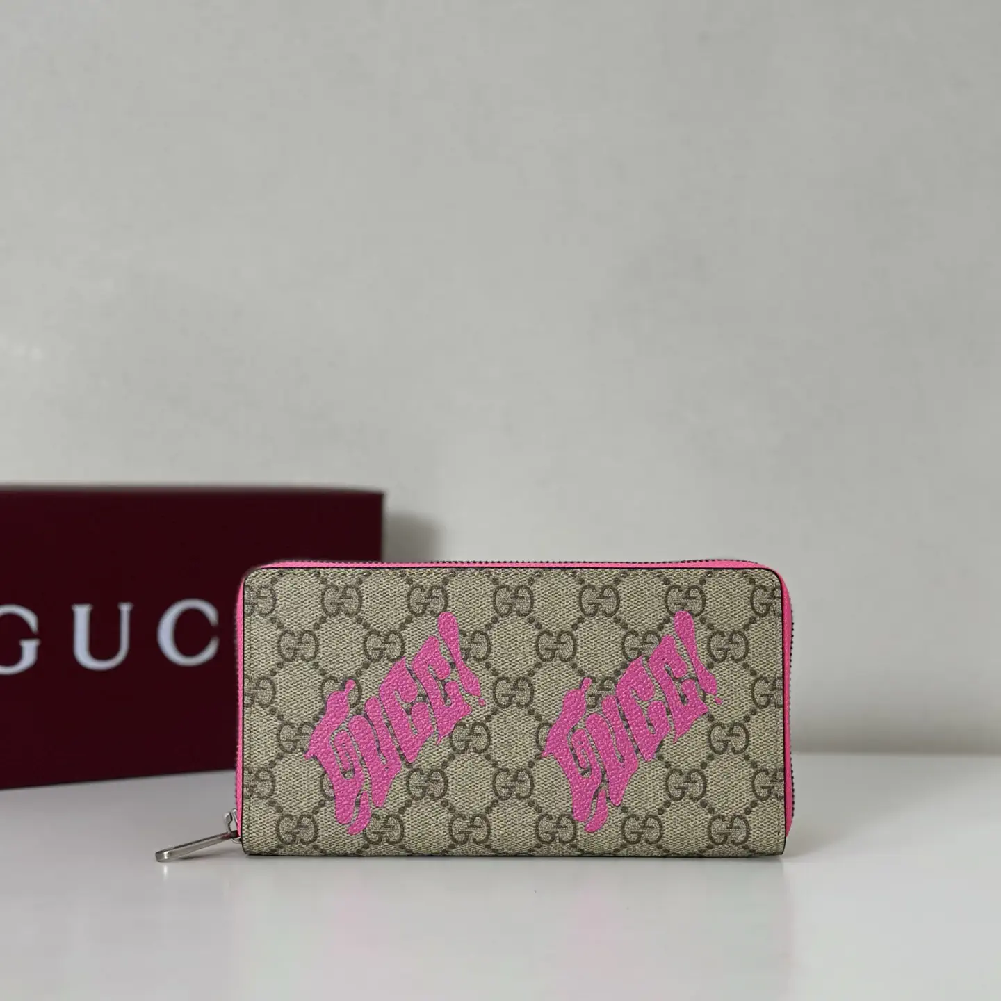 Gucci Monogram Zip-Around Wallet image 1