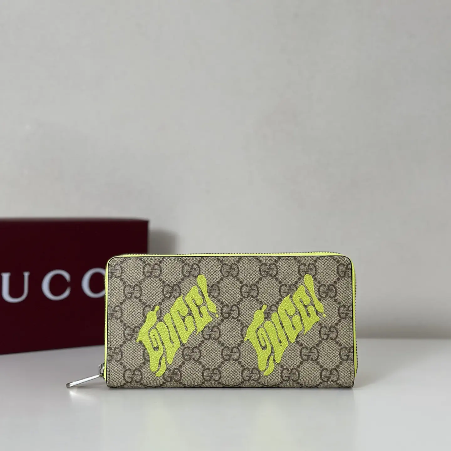Gucci Monogram Zip-Around Wallet image 1
