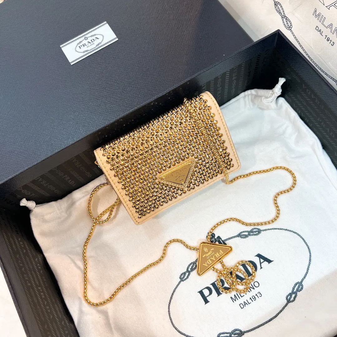 Prada Mini Crystal Crossbody Bag image 1