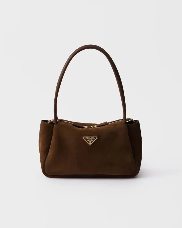 Prada Suede Shoulder Bag image 1