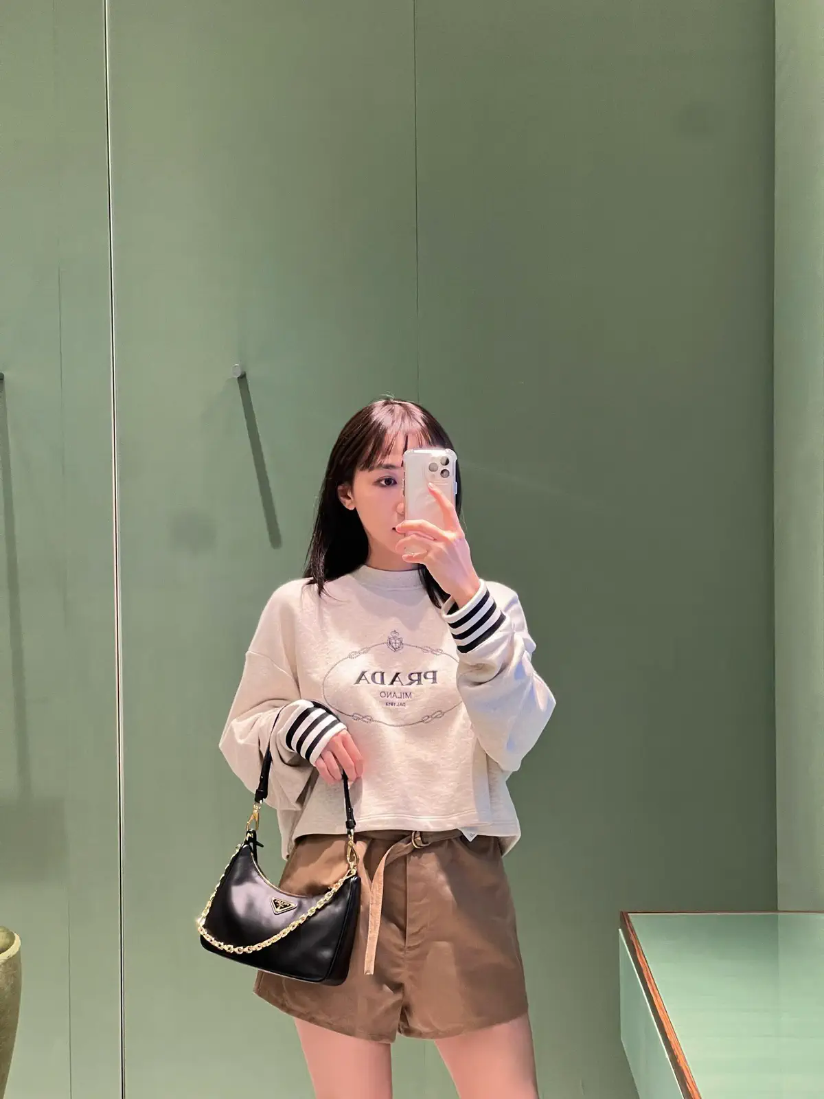 Prada Black Shoulder Bag image 1