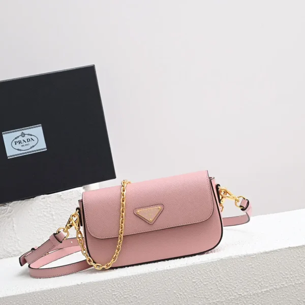 Prada Mini Saffiano Leather Crossbody Bag image 1