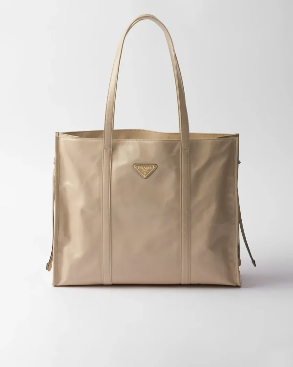 Prada Beige Tote Bag image 1