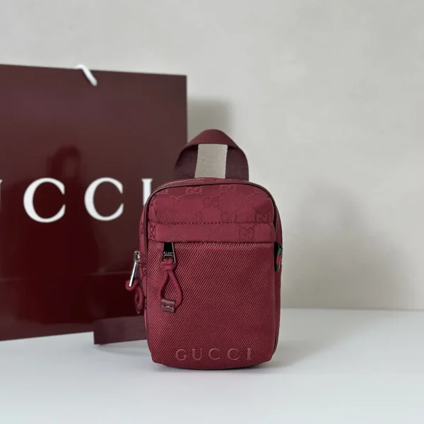 Gucci Monogram Canvas Crossbody Bag image 1