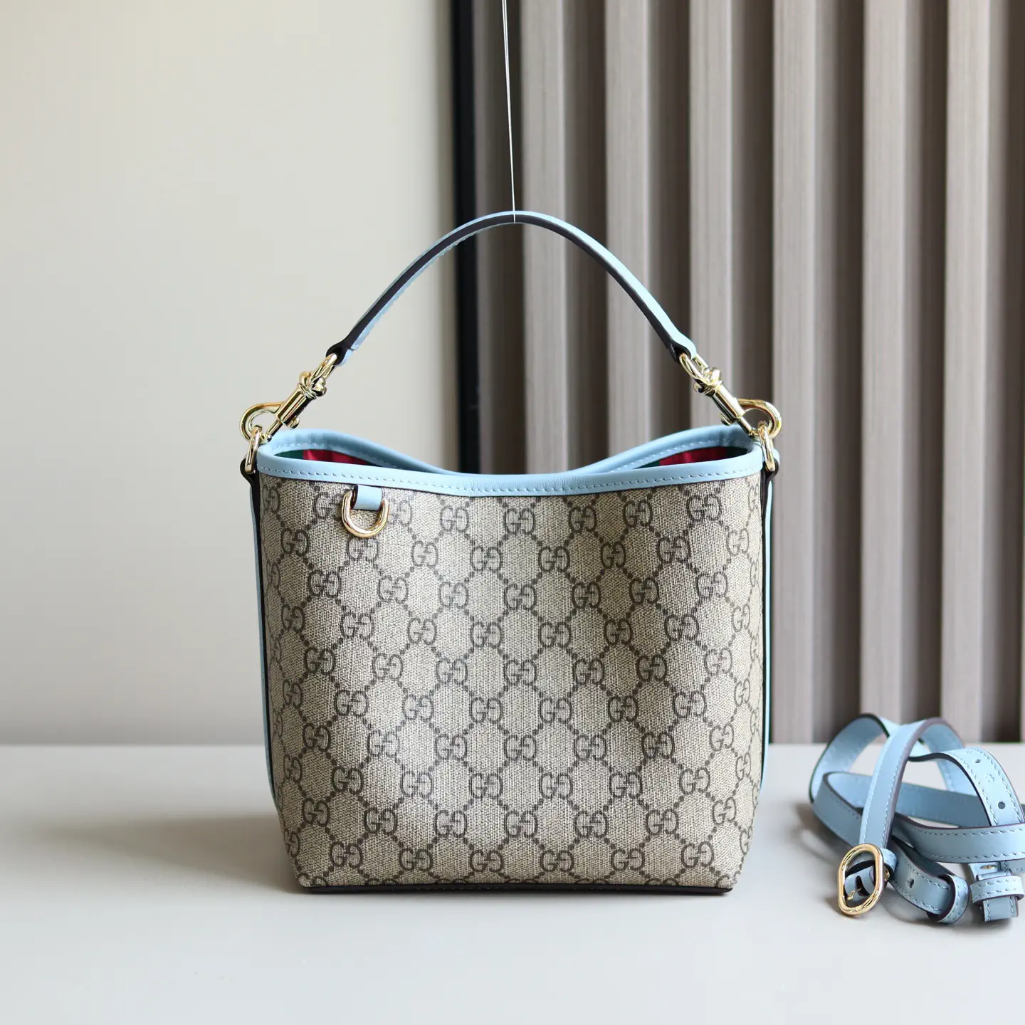 Gucci Monogram Bucket Bag image 1