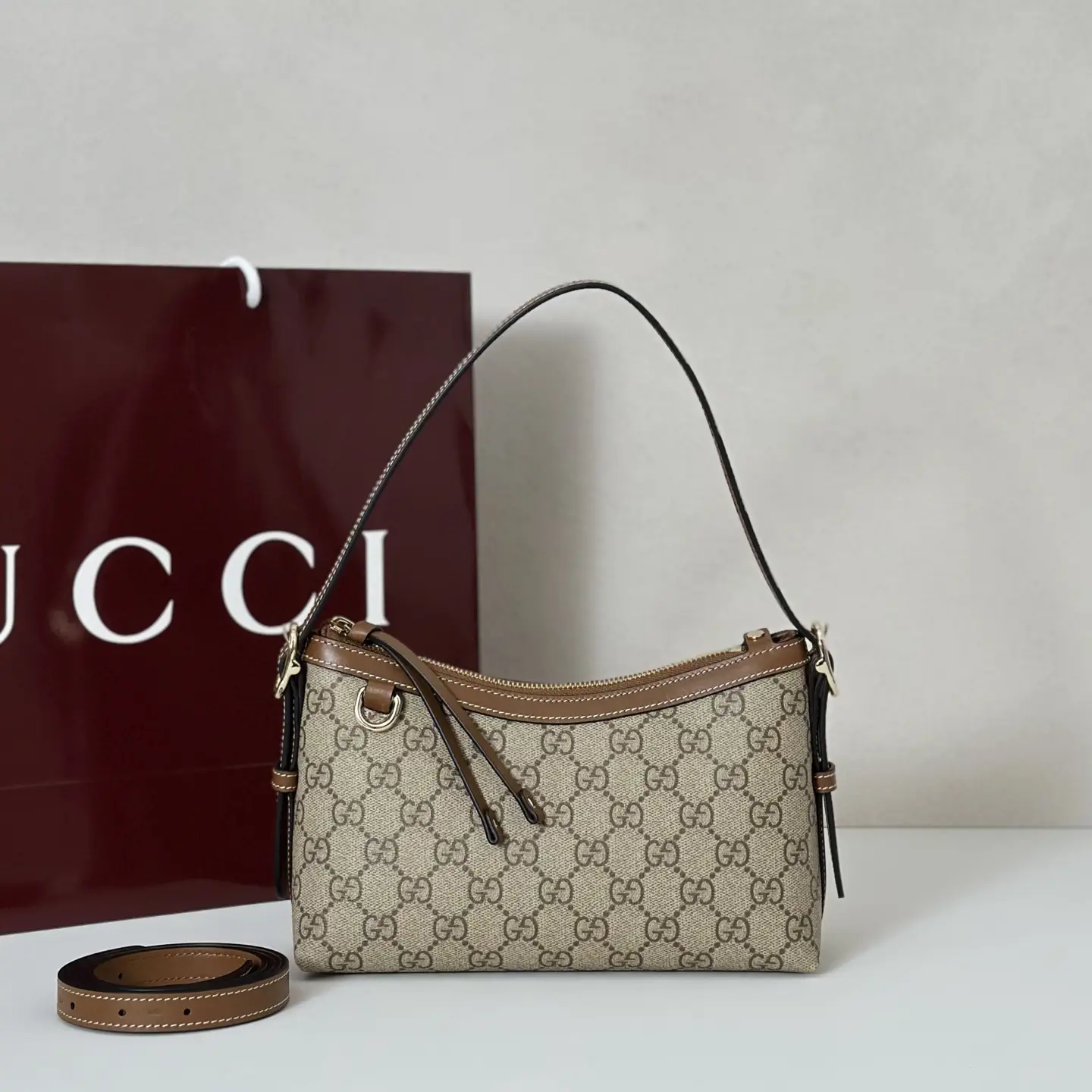 Gucci Monogram Shoulder Bag image 1