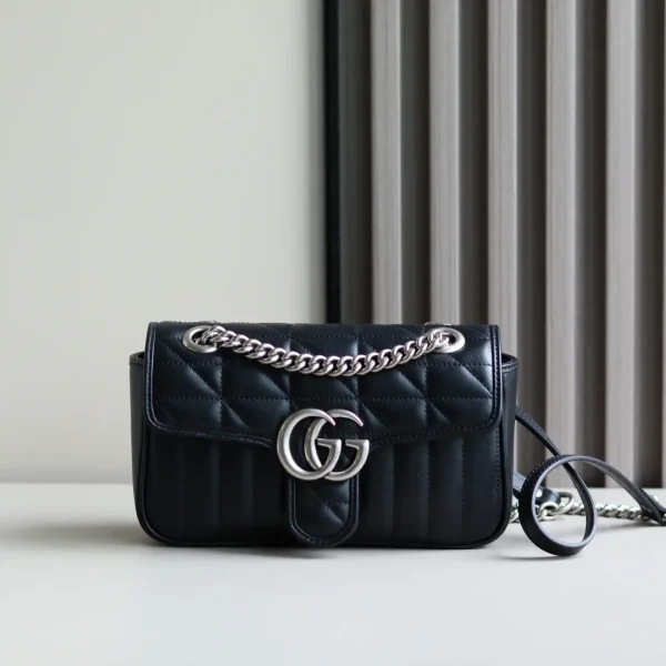 Gucci Marmont Quilted Leather Mini Shoulder Bag image 1