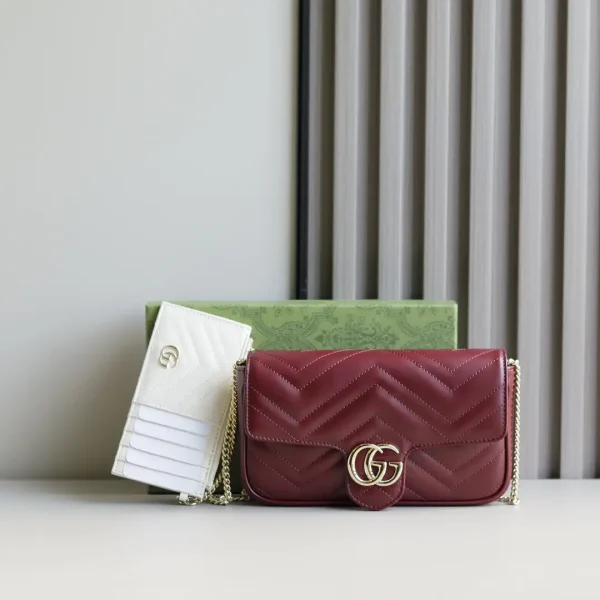 Gucci GG Marmont Quilted Chain Mini Bag image 1