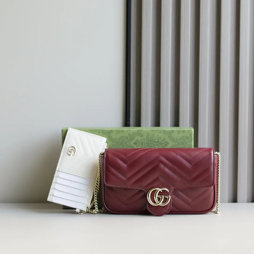 Gucci GG Marmont Quilted Chain Mini Bag image 1