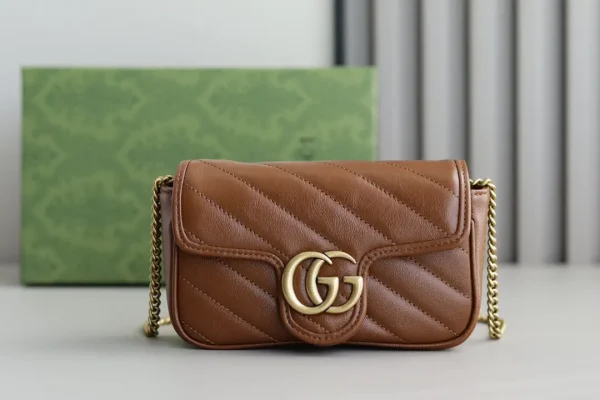 Gucci GG Marmont Supermini Crossbody Bag image 1