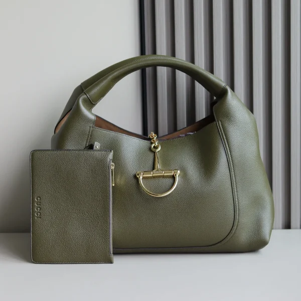 Gucci Softbit Large Shoulder Bag with Detachable Pouch image 1