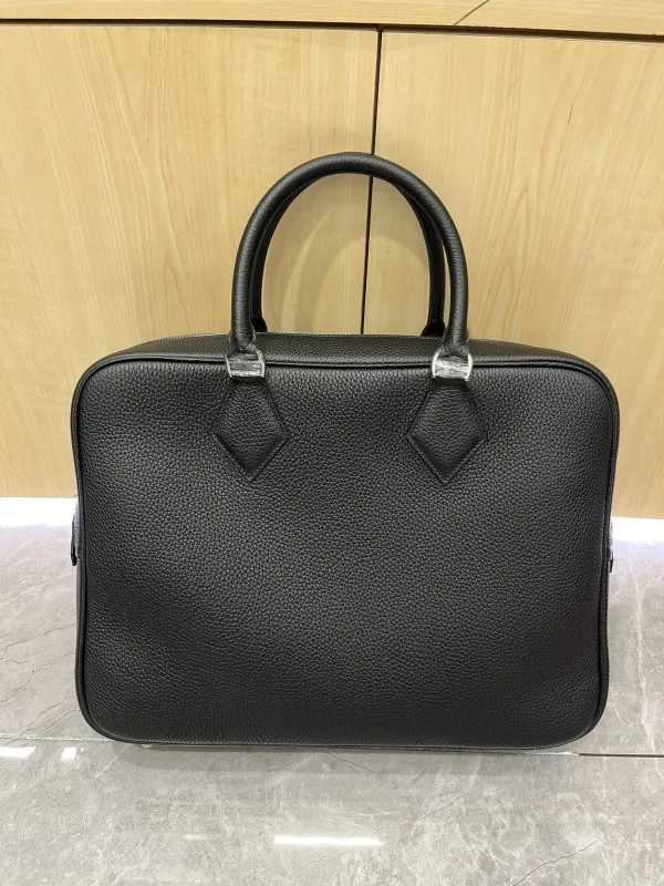 Hermès Black Leather Briefcase image 1