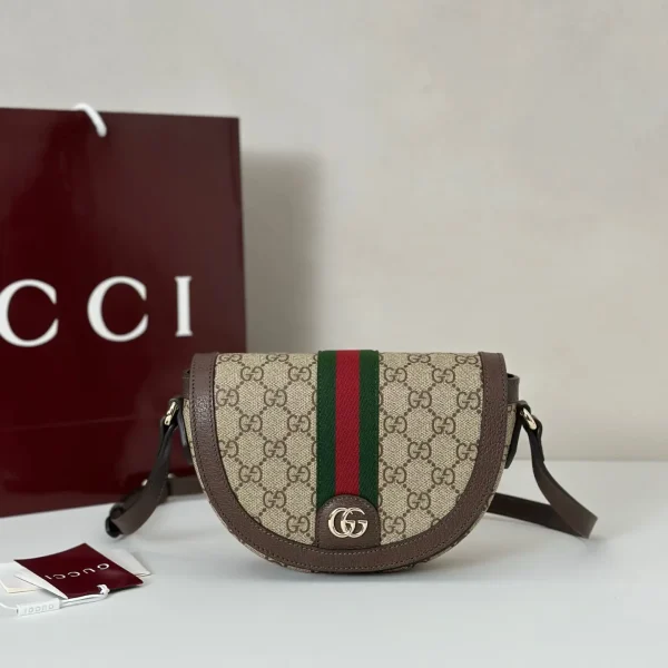Gucci Monogram Saddle Crossbody Bag image 1