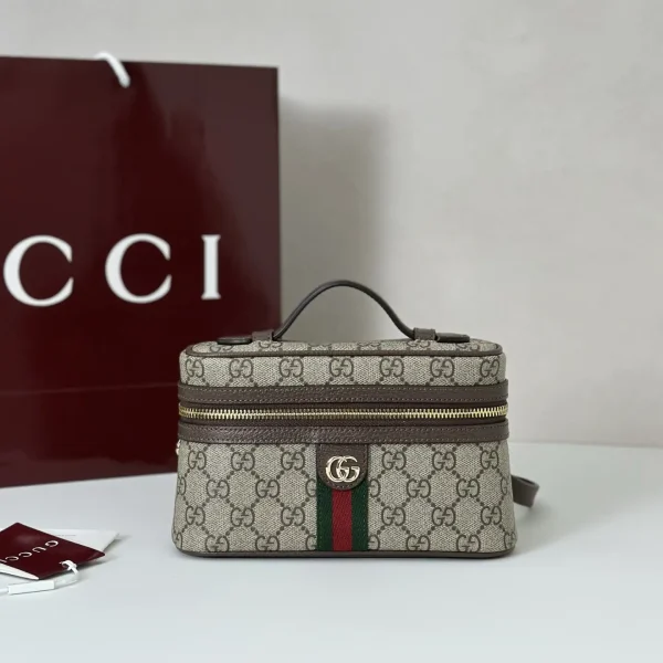 Gucci Monogram Cosmetic Bag image 1