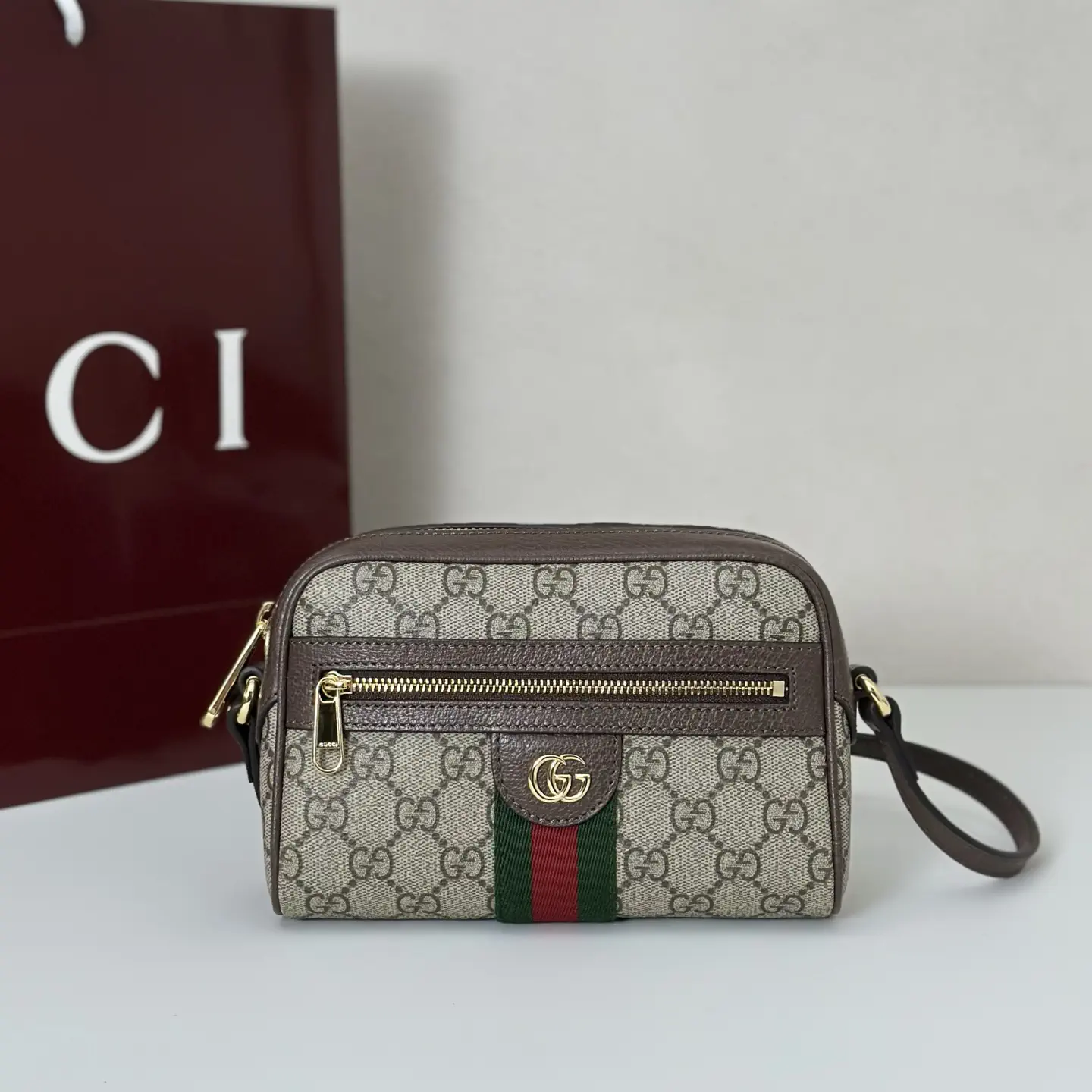 Gucci Monogram Crossbody Bag image 1