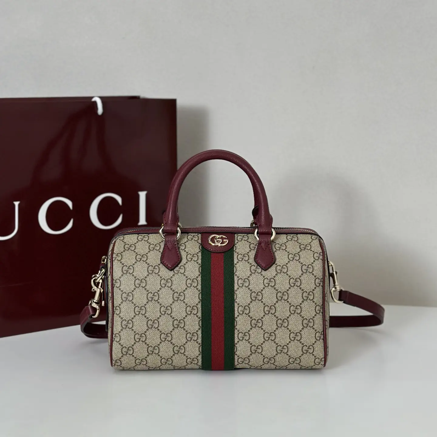 Gucci Monogram Top Handle Bag image 1