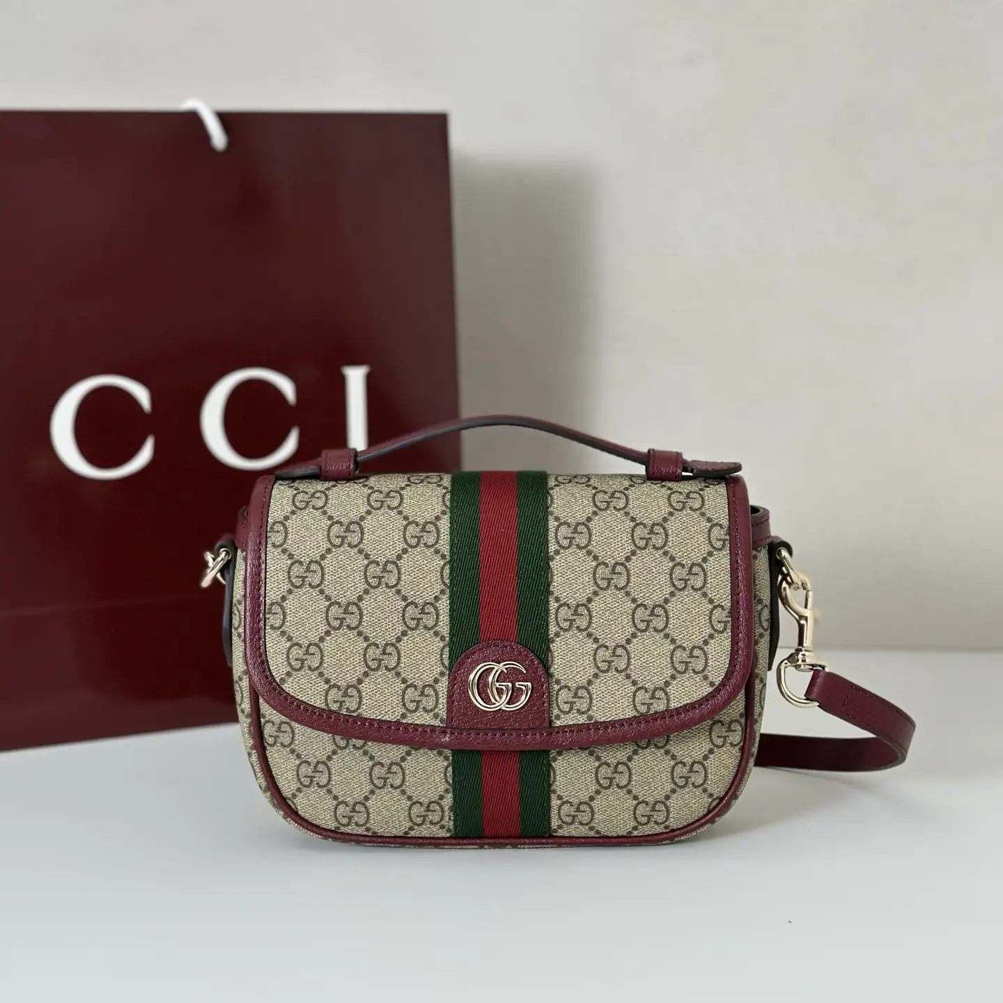 Gucci Monogram Crossbody Bag image 1