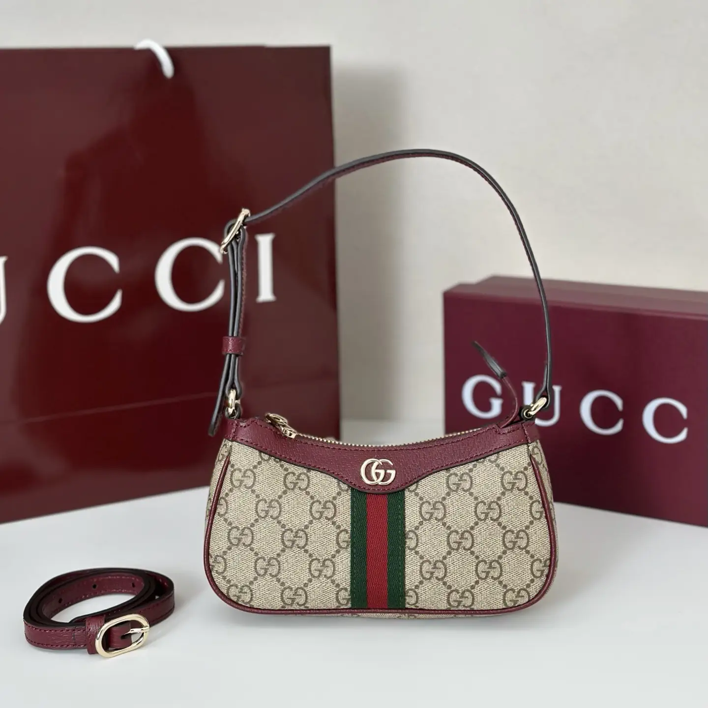 Gucci Monogram Shoulder Bag image 1