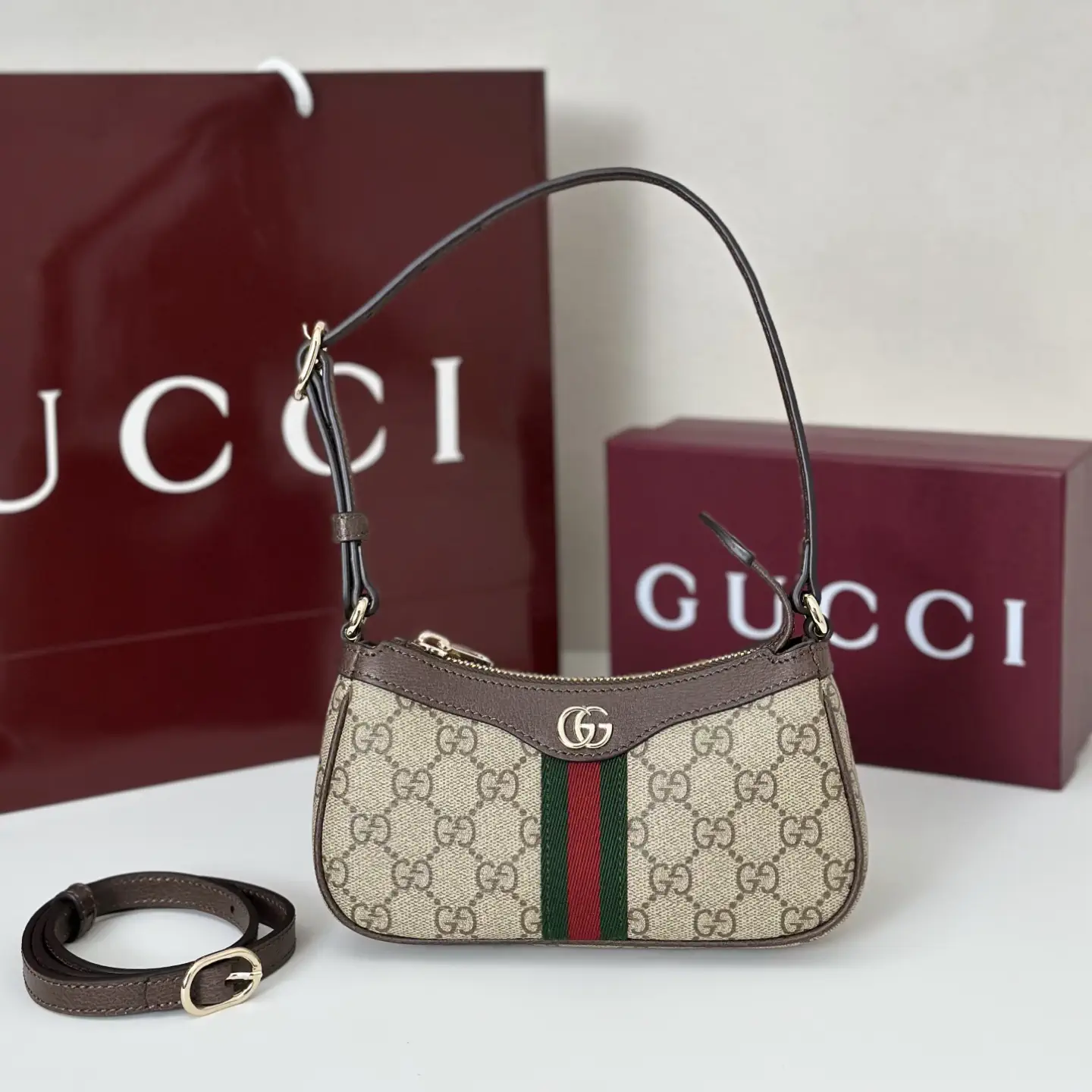 Gucci Monogram Shoulder Bag image 1