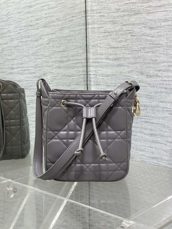 Dior Quilted Bucket Bag image 1
