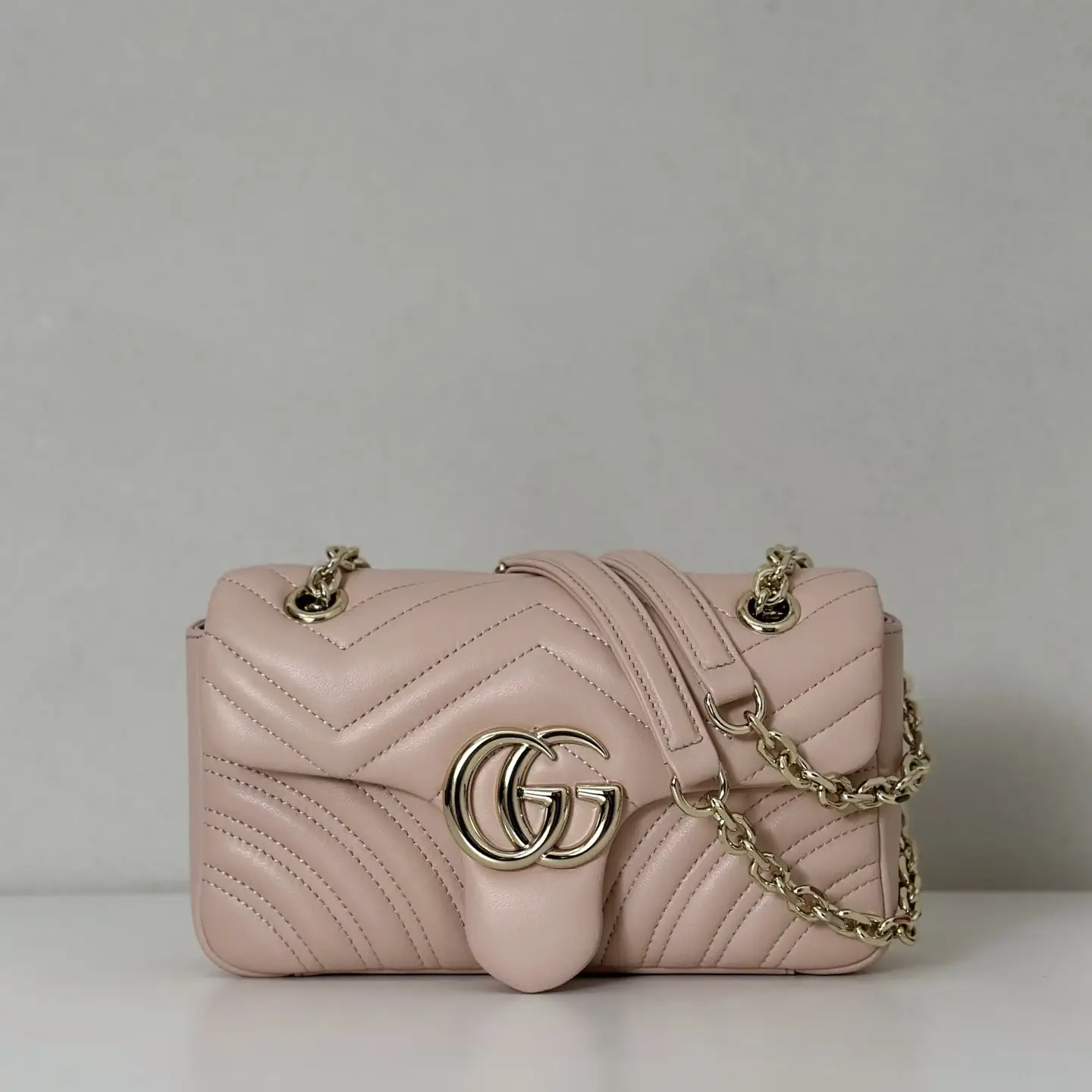 Gucci Quilted Chain Shoulder Bag image 1