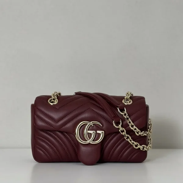 Gucci Quilted Chain Shoulder Bag image 1