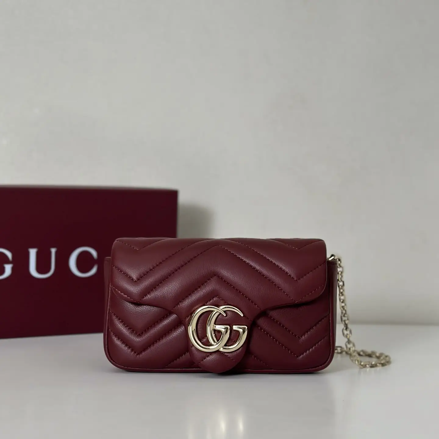 Gucci Quilted Chain Crossbody Bag image 1