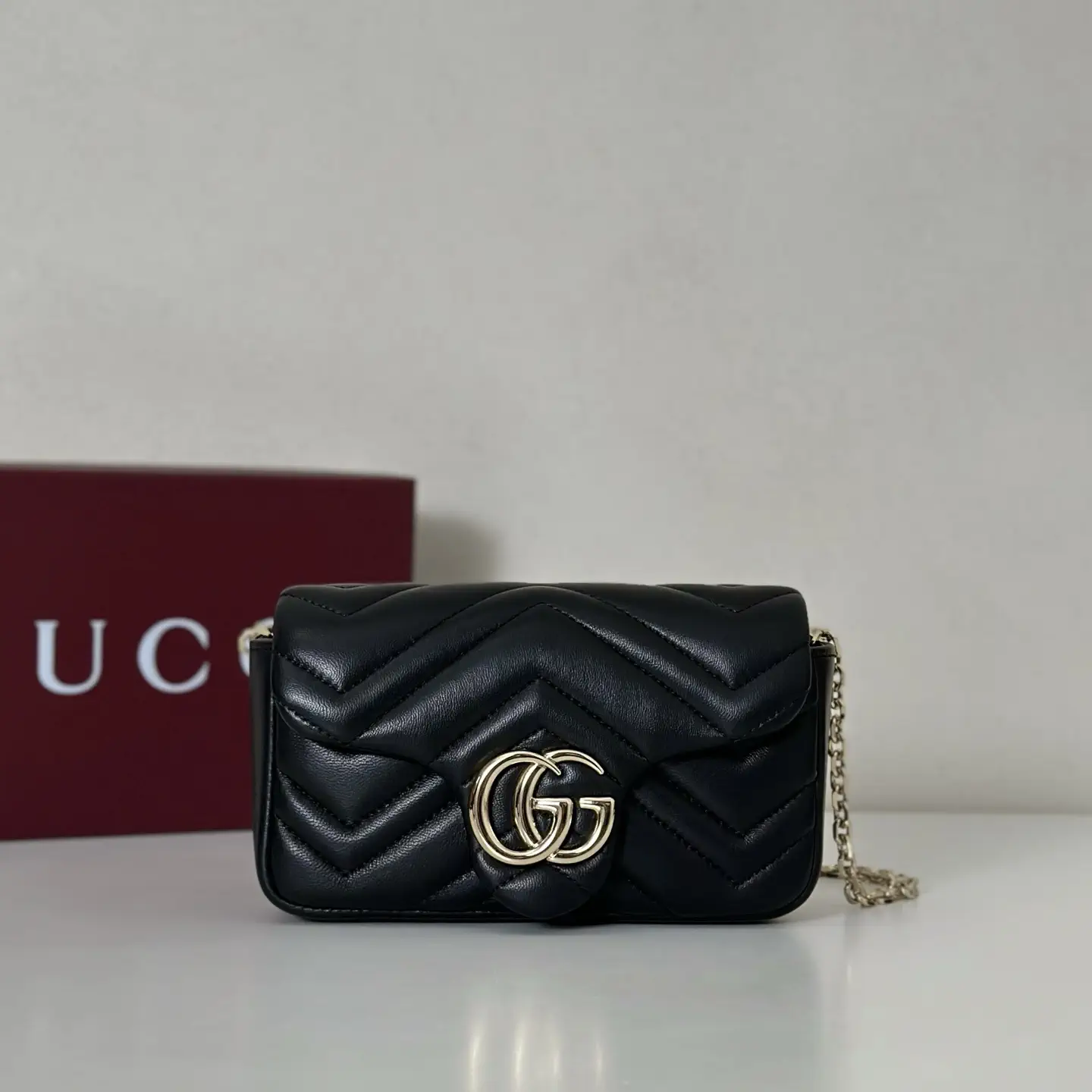 Gucci Quilted Chain Crossbody Bag image 1