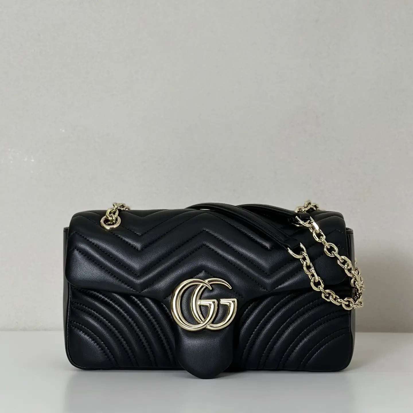Gucci Quilted Chain Shoulder Bag image 1
