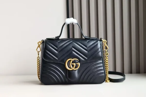 Gucci GG Marmont Quilted Top Handle Bag image 1