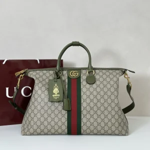 Gucci Monogram Top Handle Duffle Bag image 1