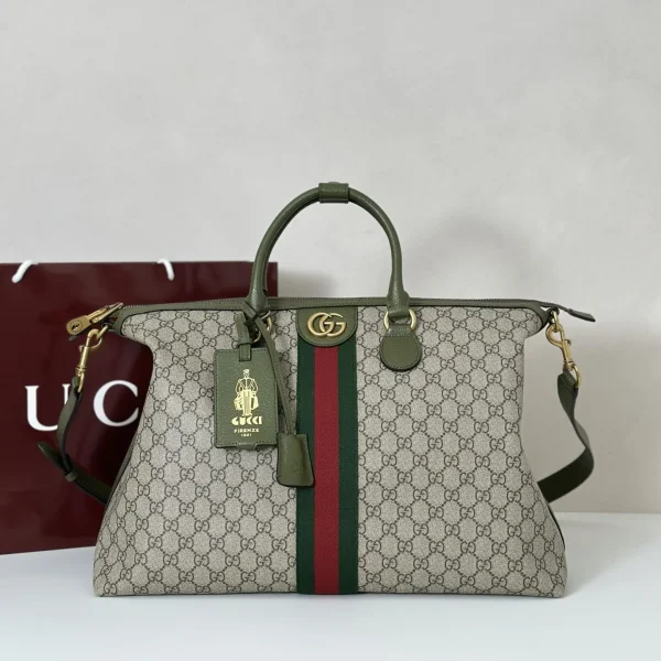 Gucci Monogram Top Handle Duffle Bag image 1