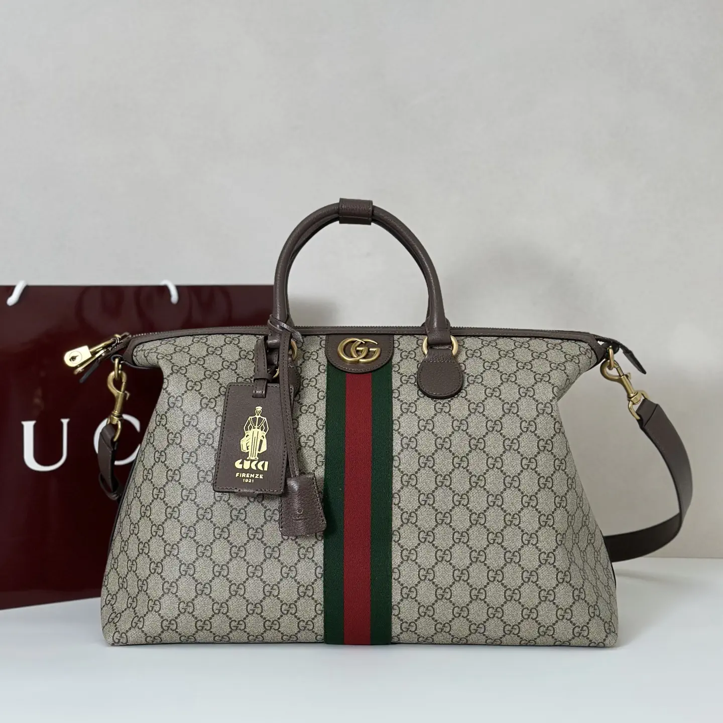 Gucci Monogram Duffle Bag image 1