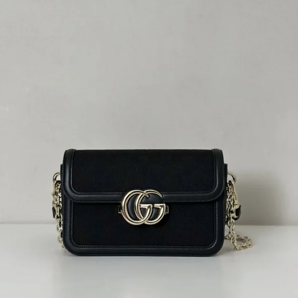Gucci Monogram Canvas Chain Shoulder Bag image 1