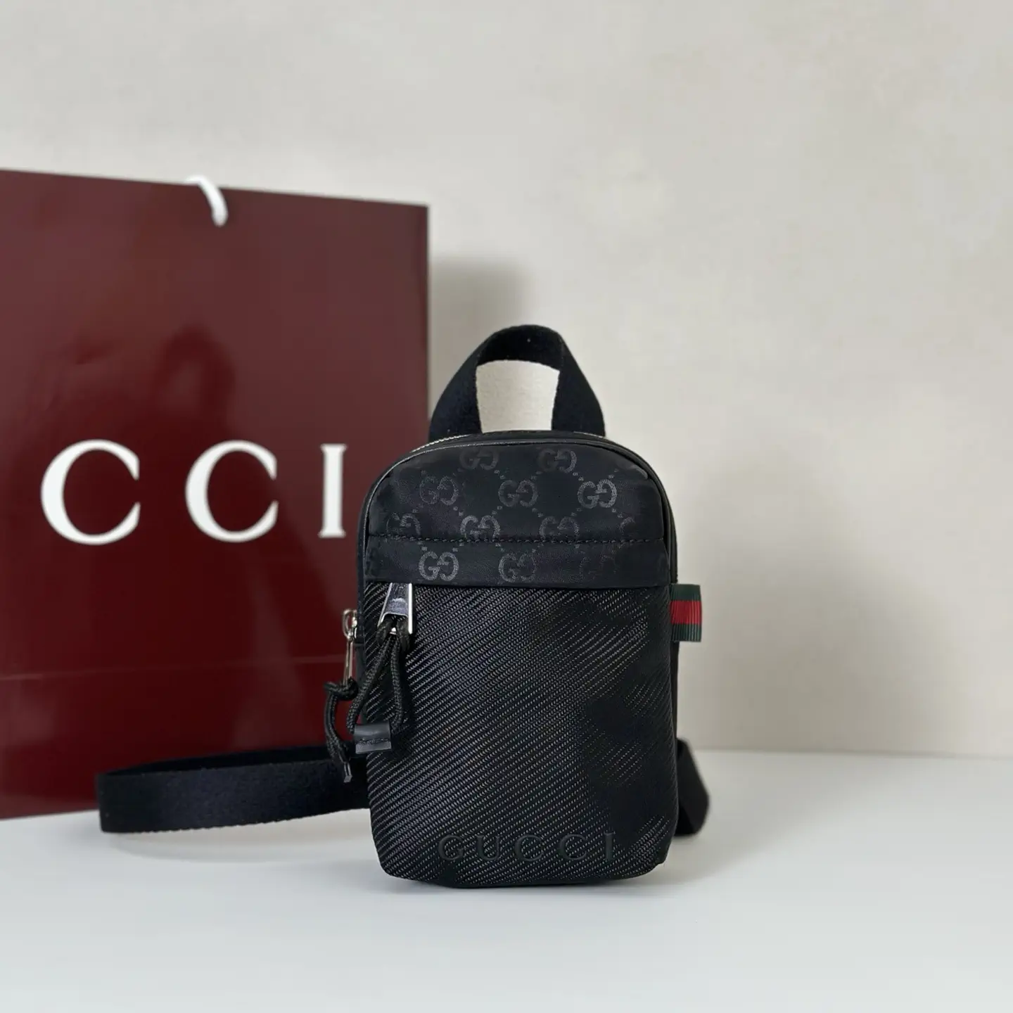 Gucci Monogram Mini Crossbody Bag image 1