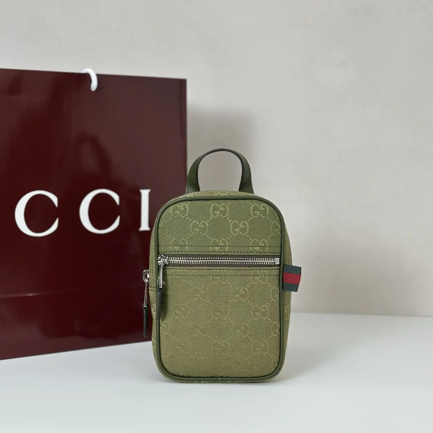 Gucci Monogram Mini Crossbody Bag image 1