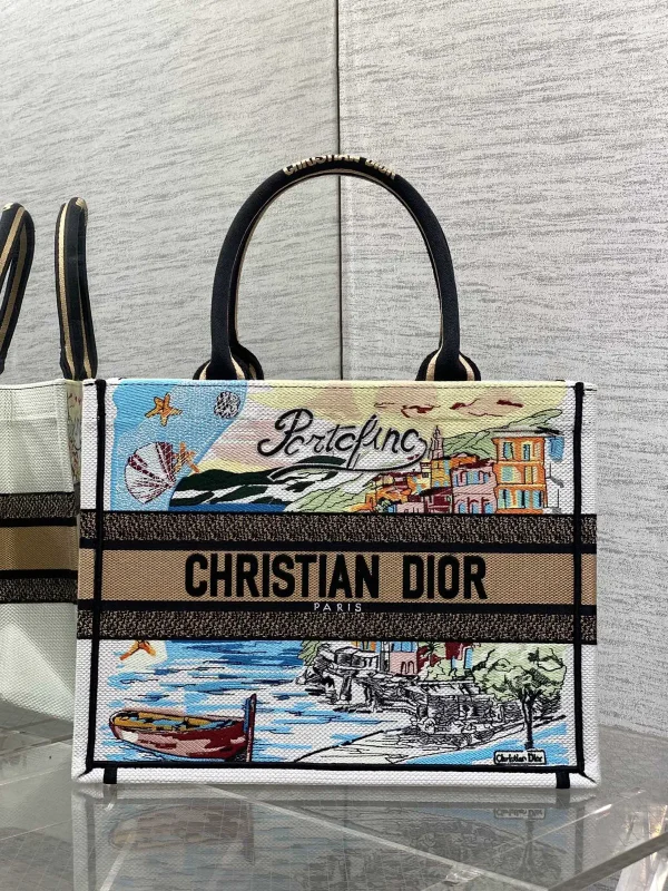 Dior Portofino Print Tote Bag image 1
