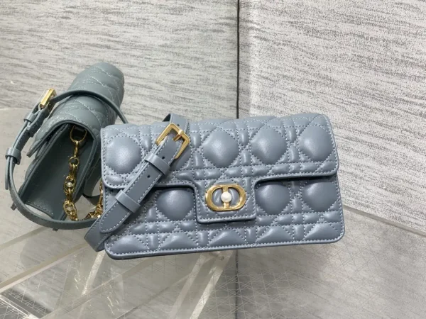 Dior Quilted Crossbody Bag with Pearl Accent image 1