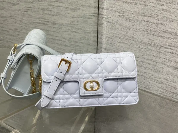 Dior Quilted Pearl Chain Shoulder Bag image 1